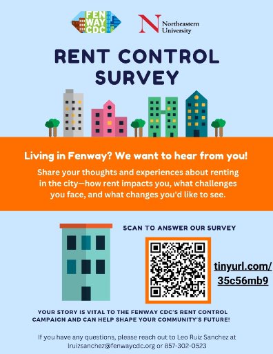 Rent Control Survey Flyer